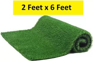 CHETANYA LOOMTEX Green Polypropylene Carpet
