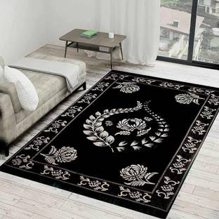HOMIMPEX Black Velvet Carpet