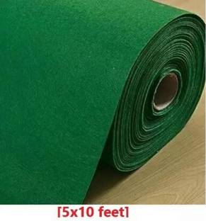 R CARPETS Green Acrylic Carpet