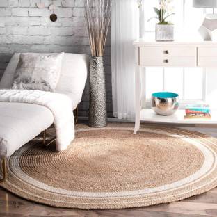 RADECOR 2 cm  X 2 cm Jute Carpet