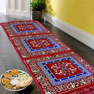 YOURUG 2 ft  X 6 ft Velvet, Cotton Carpet