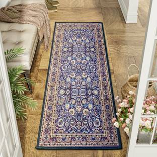 STATUS Blue Polyester Runner