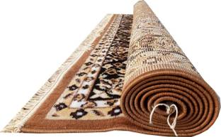 R CARPETS Gold Silk Carpet