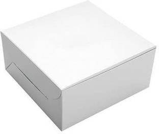 BELCORR Cake Box Paper White Cake Box for 1 kg; Size - 10x10x4 inches Packaging Box