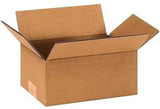 SecureShip Corrugated Cardboard 3 Ply Strong 7 x 4 x 3.5 Inches Carton Packaging Box