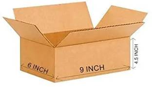 SHREE TIRUPATI REFRACTORIES AND CERAMICS Corrugated Cardboard Shipping, E Commerce, 3 Ply Size (9 Inches * 6 Inches * 4.5 Inches) Packaging Box