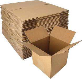 SecureShip Corrugated Cardboard Shipping and courier packaging, Moving lightweight to medium-weight items Packaging Box