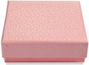LINE 'N' CURVES Top Bottom Hardboard Box Cardboard Square Pink Empty Four Cavity Gift Box Decorative Chocolate Gift Packaging Box