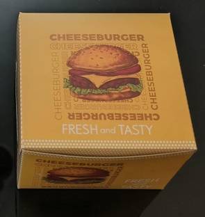KHAANA PACKAGING Burger Box Paper Packaging Box