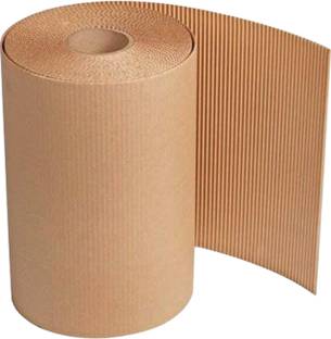 BonKaso Corrugated Paper Roll | Premium Eco-friendly 2 Ply Packaging Sheet (150/120 GSM) for Shipping & Packaging Box