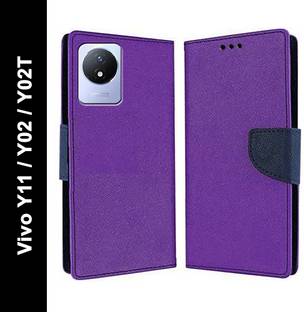 Mehsoos Flip Cover for Vivo Y02, Vivo Y02T, Vivo Y11 2023