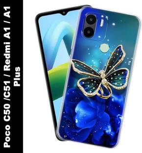 Fashionury Back Cover for POCO C50, Mi A1, Redmi A1 Plus, POCO C51