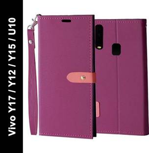 YAYAVAR Flip Cover for Vivo Y17, Vivo Y15, Vivo Y12, Vivo U10
