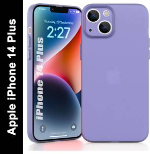 SQUIF Back Cover for Apple iPhone 14 Plus Flexible, Ultra Soft and Thin