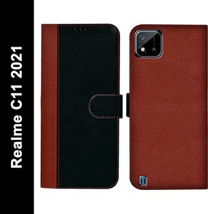 Mycos Flip Cover for Realme C11 2021