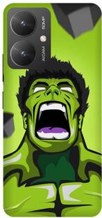 DIKRO Back Cover for REDMI 13c 5G, 23124RN87I, ANGRY, HULK, AVENGER, AVENGERS