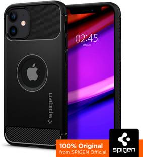 Spigen Rugged Armor Back Cover for Apple iPhone 12 Pro, Apple iPhone 12