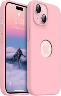 VONZEE Back Cover for iPhone 15 Case 6.1 inches, Liquid Silicone 3 Layers Logo Cut Soft Gel Rubber Phone Case