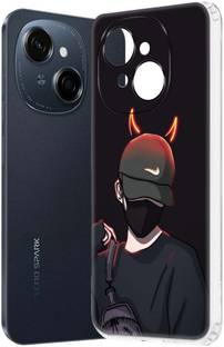 Fashionury Back Cover for TECNO Spark GO 1