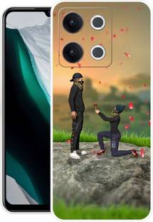 icusto Back Cover for LAVA Blaze 3 5G Cute Couple Back cover