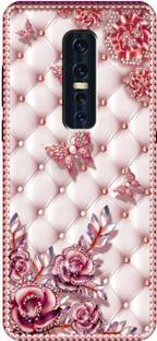 iprinto Back Cover for vivo V17 Pro, Vivo 1909/PD1931F_EX Pink Printed Back Cover