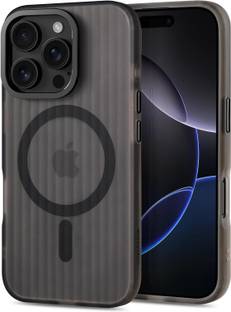 Caseex Back Cover for iPhone 15 Pro, Caseex Corrugated magnetic Case for iPhone 15 pro