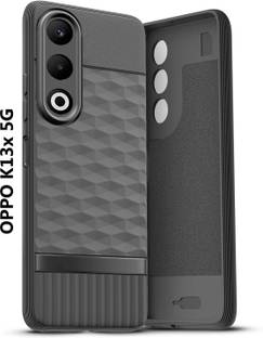 AIZLO Back Cover for OPPO K13x 5G Hexa Cube Design | Ultra Slim Soft Case | Inner Velvet Fabric