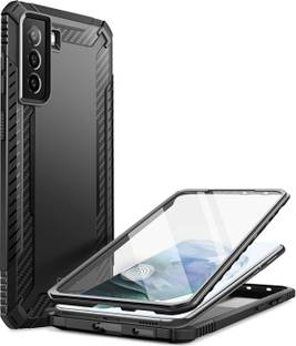 Clayco Rugged Case Back Cover for Samsung Galaxy S21 5G, Built-in Screen Protector