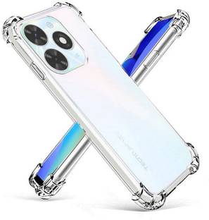 Accessories Kart Back Cover for Infinix Smart 8 HD/TECNO Spark Go 2024 Edge to Edge Boom Tranparent case
