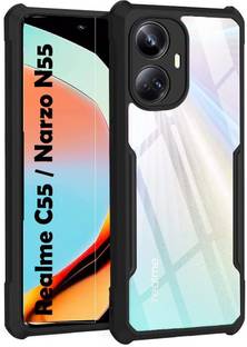 GD बाय Back Cover Realme Narzo N55, (IPACKY), Narzo N55 के लिए