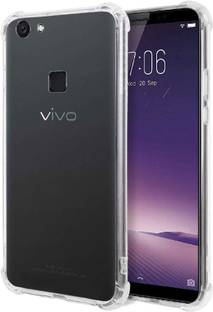 SUCH Back Cover for Back Cover for V7 +-Vivo 1716 (Transparent, Flexible, Silicon, Pack of: 1)