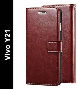 FLIP COVER MELA Back Cover for Vivo Y21