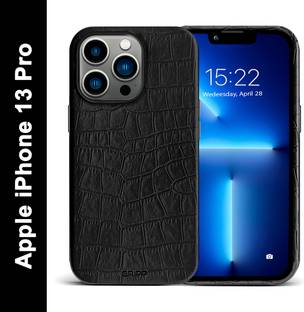 Gripp Premium Leatherette +Crocodile Texture Back Cover for Apple iPhone 13 Pro
