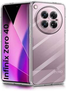 ShieldTech Back Cover for Infinix Zero 40 5G, With 360 Degree Protection Crystal Clear Soft TPU + PC Case