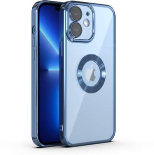 Systek Back Cover for Apple iPhone 12, Electroplating, Logo View, Flexible