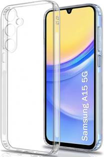 सेस क्यूसिव Ultra Clear Slim Back Cover Transparent Case for Samsung Galaxy F15 5G के लिए