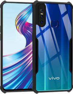 SUCH Back Cover for Back Cover for Vivo V15-Vivo1819 Eagle Back Cover (Black, Pack of: 1)