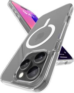 Vaku Luxos Back Cover for Apple iPhone 16 Pro Max, Glassy Magpro-Q Camera Screen Protector Compatible with MagSafe