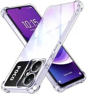 ShieldTech Back Cover for POCO M6 5G Transparent Mobile Back Cover Case For POCO M6 5G