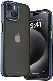eller santé Back Cover for iPhone 15 Plus, Elementrix Camera Screen Protector TPU Phone Case