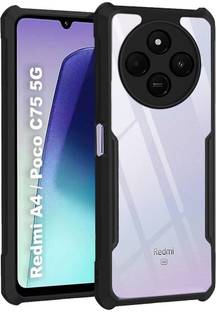ShieldTech Back Cover for Redmi A4 5G, 360° Protection Mobile Phone Case for Redmi A4 5G