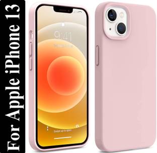 Coverskart Liquid Silicone Back Cover for Apple iPhone 13