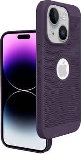 MobiLooks Back Cover for Apple iPhone 15 Plus, Heat Dissipation Grid Ultra Hybird Paper Slim Case
