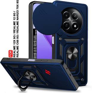 AESTMO Back Cover for Realme 12X 5G, Realme 12 5G, Realme C65 5G, Realme Narzo 70X 5G
