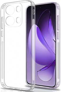 ShieldTech Back Cover for OPPO Reno 13 5G - 360° Protection Crystal Clear Soft TPU Case with Cushioned Edges