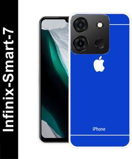 डेवलियाकेस Back Cover Infinix Smart 7 APPLE LOGO, APPLE, SIGN APLLE EMBLEM, IPHONE के लिए