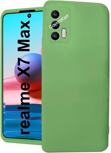 Coverskart Liquid Silicone Back Cover for Realme X7 Max, Silky-Soft Touch Full Body Protection Shockproof Case