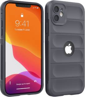 Coverskart Rugged Armor Back Cover for Apple iPhone 12, Hybird Silicone Anti Shock Airbag Grip Case