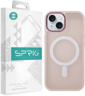 Sprig Back Cover for Apple iPhone 15 Plus, iPhone 15 Plus With Camera Stand
