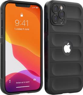 MobiLooks Back Cover for Apple iPhone 13 Pro Max, Hybird Armor Airbag Anti Shock Camera Protection Silicone